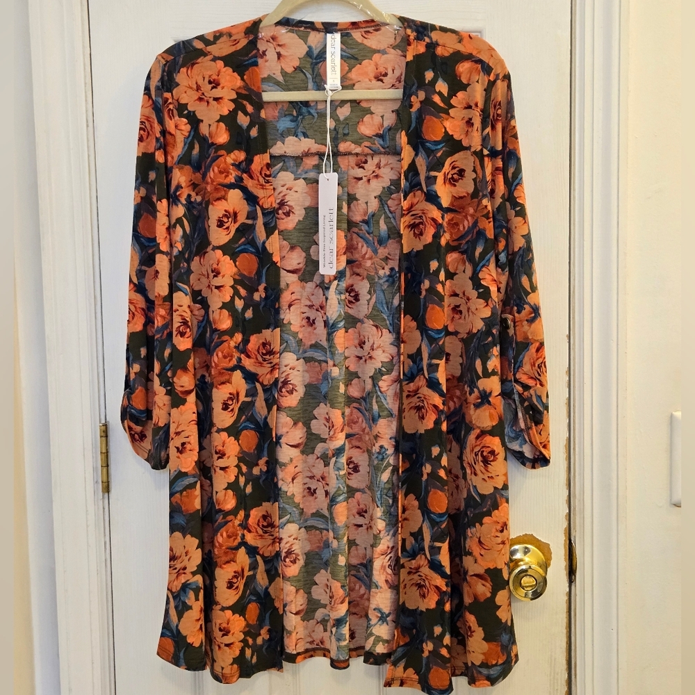 Dear Scarlett NWT Lizzy Floral Cardigan Small - Picture 5 of 11